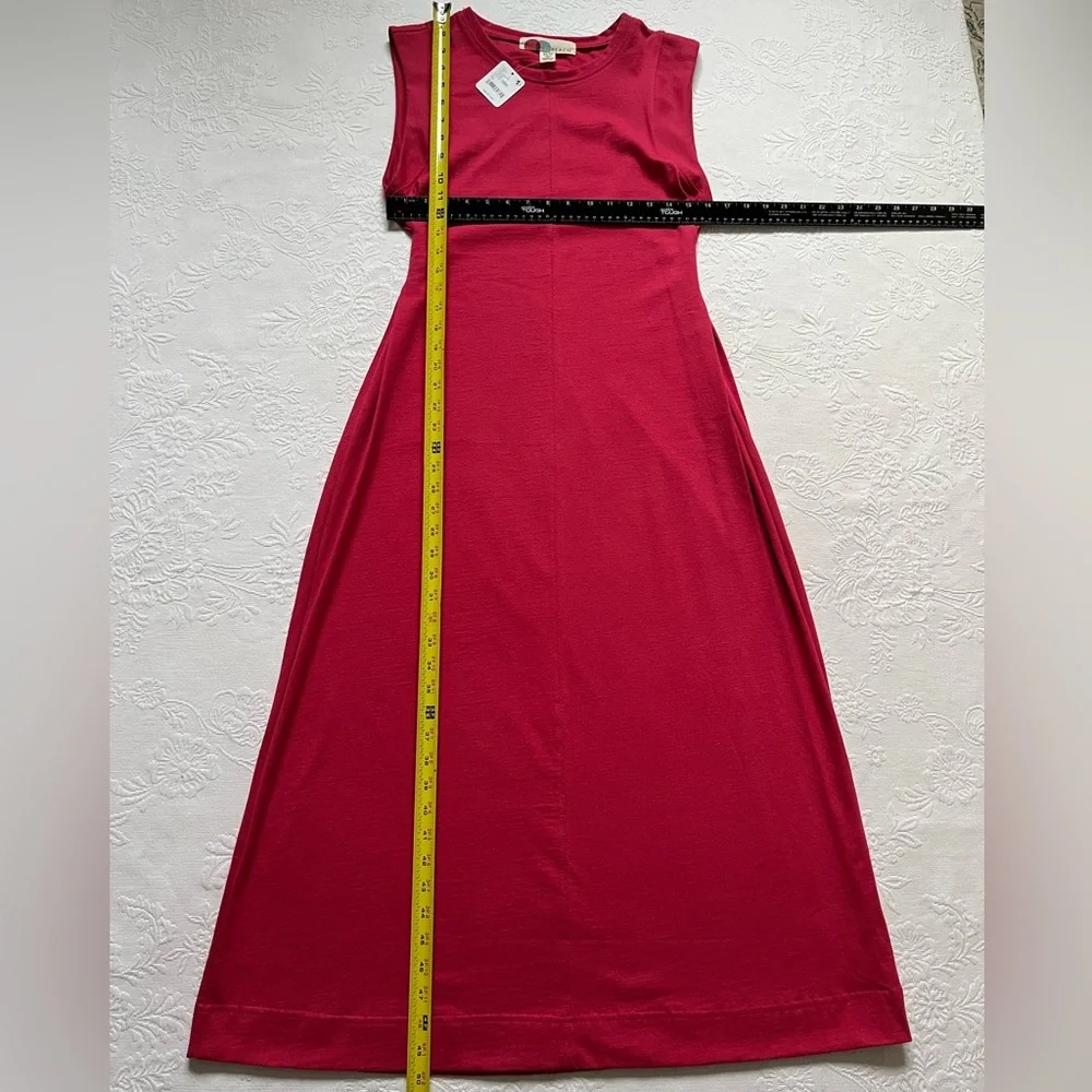 NWT Free People FP Beach Simone Midi Red Jalapeno Dress XS